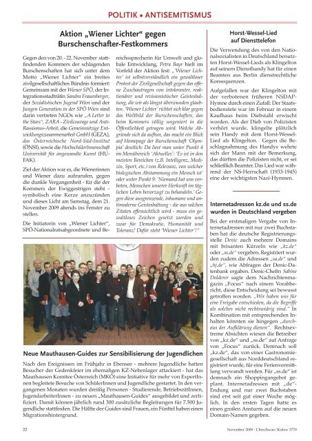 'Die Gemeinde' November 2009 als pdf herunterladen - Israelitische ...