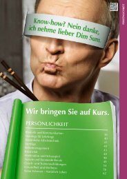 Persönlichkeit - Online-Services