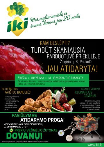 jau atiDaryta!