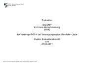 Evaluation des DMP Koronare Herzerkrankung (KHK ... - IKK classic