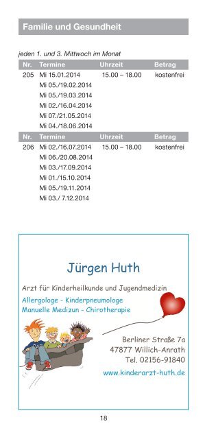 Kursprogramm 2014 - DRK Kreisverband Viersen e.V.