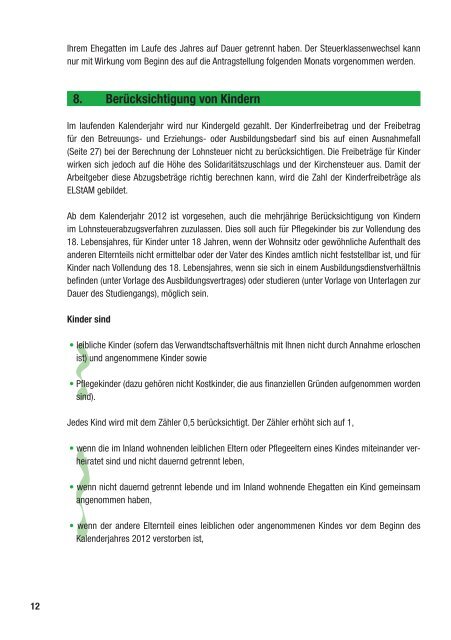 Lohnsteuer 2012 - Finanzamt Biberach