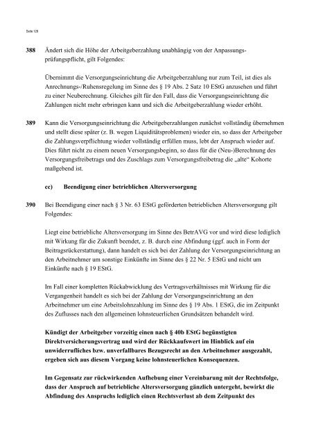 Steuerliche Förderung der privaten Altersvorsorge und betrieblichen ...