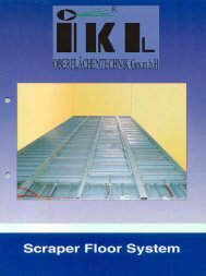 Page 1 fr. .. Scraper Floor System Page 2 Scraper F toor Recovery ...