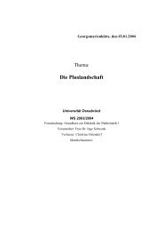 Die Pluslandschaft - Christina Ostendorf - UniversitÃ¤t OsnabrÃ¼ck