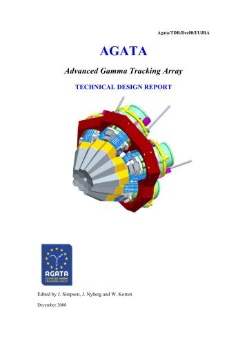 AGATA Technical Design Report December 2008 - STFC Nuclear ...