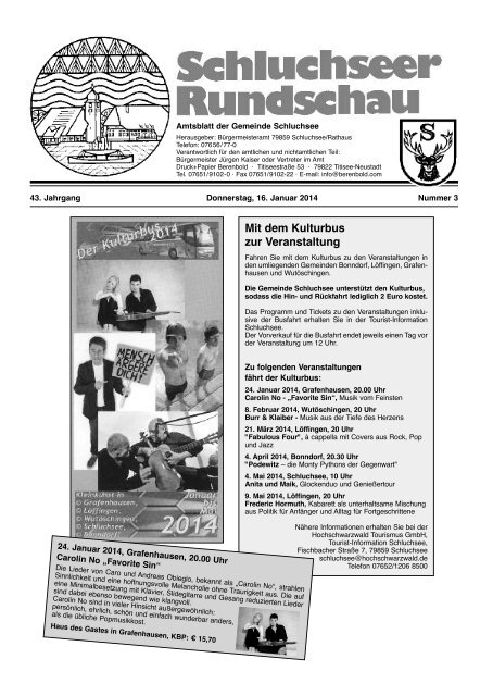 Rundschau Nr. 3.pdf - Gemeinde Schluchsee