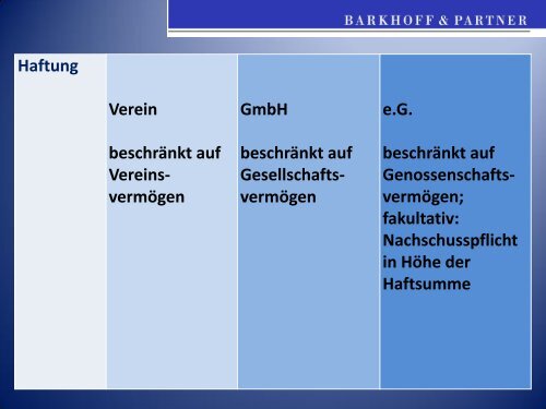 Der Verein als Rechtsträger für Bildungseinrichtungen in freier ...