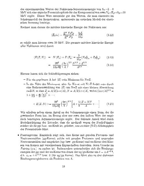 Kernphysik I H. Paetz gen. Schieck SS 2003 1 2. Juli 2005