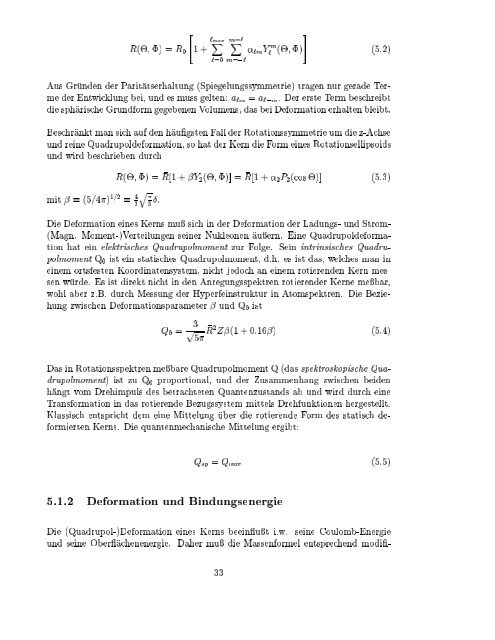 Kernphysik I H. Paetz gen. Schieck SS 2003 1 2. Juli 2005