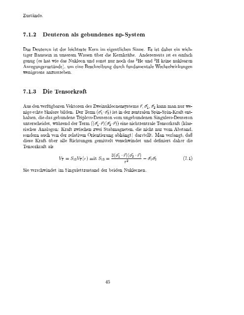 Kernphysik I H. Paetz gen. Schieck SS 2003 1 2. Juli 2005