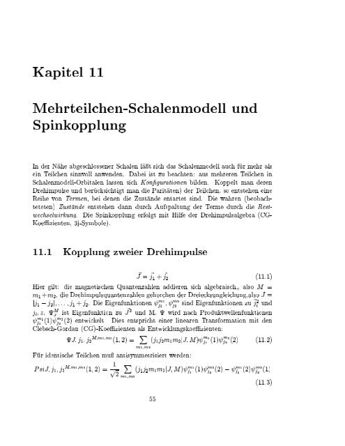 Kernphysik I H. Paetz gen. Schieck SS 2003 1 2. Juli 2005