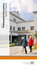 Patienteninformation Flawil (473 kB, PDF) - Kantonsspital St. Gallen