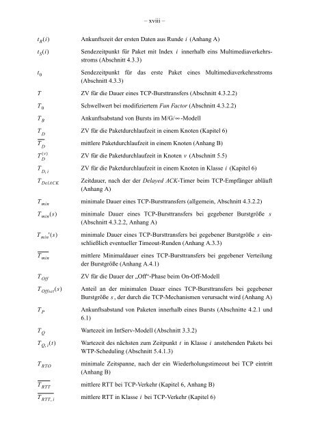 Institut für Kommunikationsnetze und Rechnersysteme - Universität ...