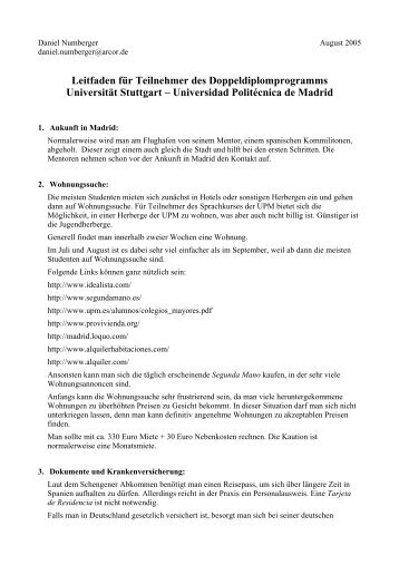 (Daniel Numberger, 2005) (PDF) - Universität Stuttgart