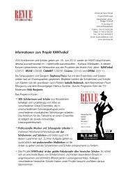 Informationen zum Projekt... - Immanuel-Kant-Schule RÃ¼sselsheim