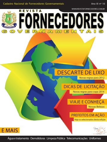 Revista Fornecedores Governamentais 10