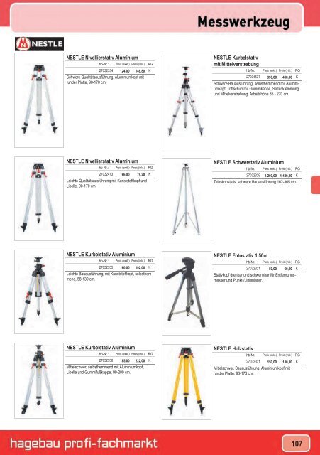 Profi-Fachmaktkatalog 2013 (pdf, ca. 15MB) - Schilowsky