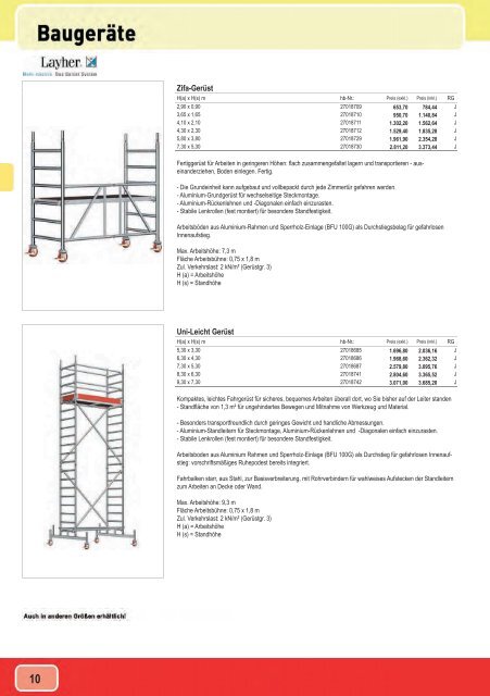 Profi-Fachmaktkatalog 2013 (pdf, ca. 15MB) - Schilowsky