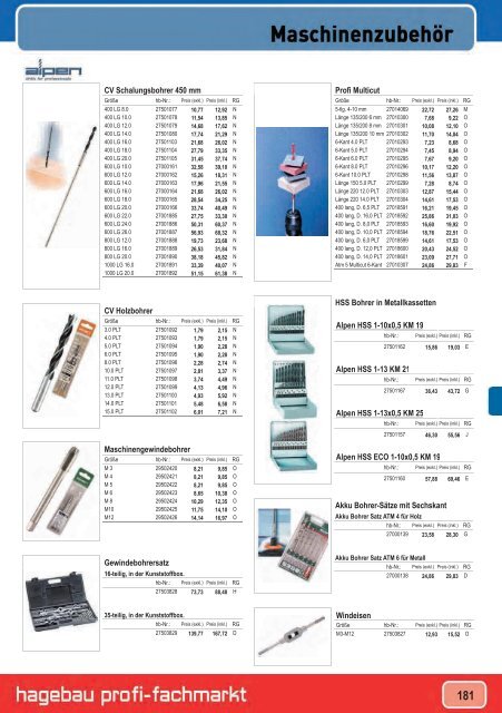 Profi-Fachmaktkatalog 2013 (pdf, ca. 15MB) - Schilowsky