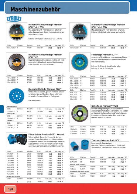 Profi-Fachmaktkatalog 2013 (pdf, ca. 15MB) - Schilowsky