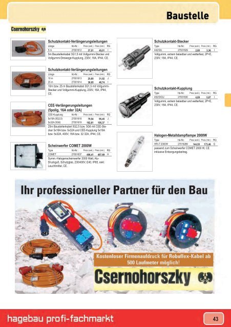 Profi-Fachmaktkatalog 2013 (pdf, ca. 15MB) - Schilowsky