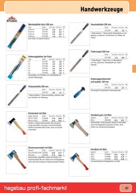 Profi-Fachmaktkatalog 2013 (pdf, ca. 15MB) - Schilowsky