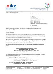 Brief-Formular - Planungsverband - IKZ Hessen