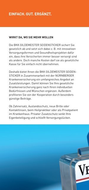 Flyer Zusatzversicherungen (PDF 2,43 MB) - BKK Gildemeister ...