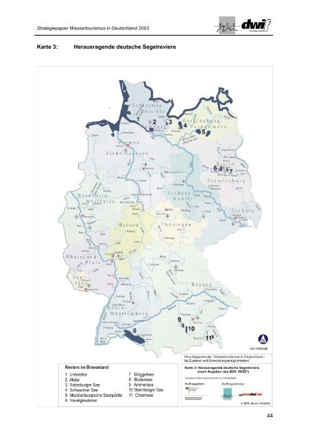 Grundlagenuntersuchung Wassertourismus in ... - IKZM-D Lernen