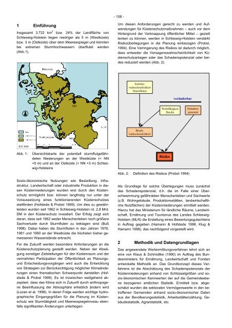 wertermittlung sturmgefährdeter gebiete in ... - IKZM-D Lernen