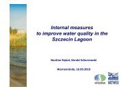 Internal measures to improve water quality in the ... - IKZM-D Lernen