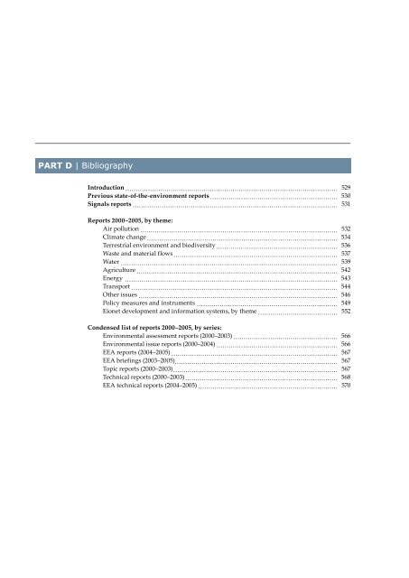 The European environment - State and outlook ... - IKZM-D Lernen