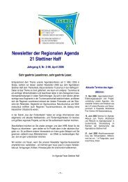 Newsletter Nr. 2-2006 RA Stettiner Haff - IKZM-Oder