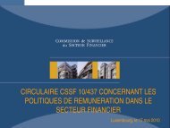 circulaire cssf 10/437 concernant les politiques de ... - ILA