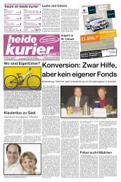 Sonntag 14.07.2013 herunterladen - Heide Kurier