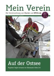 Auf der Ostsee - Mein Verein - Nordbayerischer Kurier