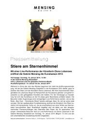 Download Pressetext - Galerie Mensing