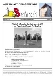 Amtsblatt vom 06.09.2013 - Baindt