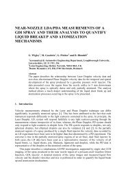 near-nozzle lda/pda measurements of a gdi spray ... - ILASS-Europe