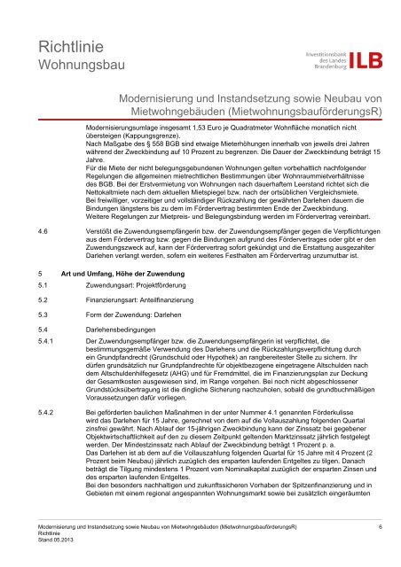 Richtlinie (PDF 65 kB) - ILB