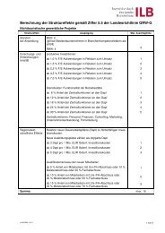 Berechnung der Struktureffekte GRW-Richtlinie - ILB