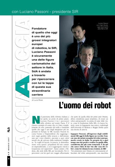 L'uomo dei robot