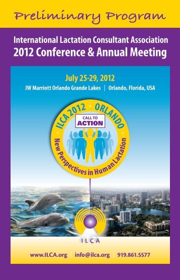 2012 ILCA Conference Brochure - International Lactation Consultant ...