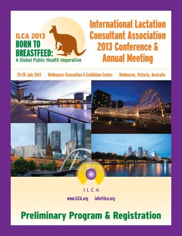 Conference Brochure - International Lactation Consultant Association