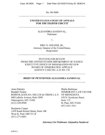 sample asylum pre hearing brief national immigrant justice center sample brief