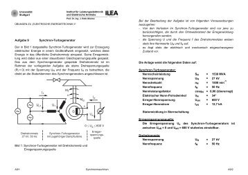 Aufgabe 9 - Institut für Leistungselektronik und Elektrische Antriebe ...