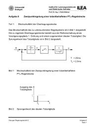 Aufgabe 8 - Institut für Leistungselektronik und Elektrische Antriebe ...