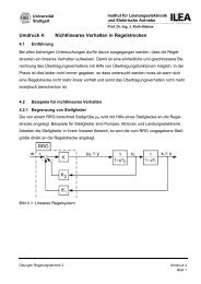 Umdruck 4 - Institut für Leistungselektronik und Elektrische Antriebe ...