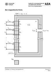 Umdruck Kapitel 5 - Institut für Leistungselektronik und Elektrische ...